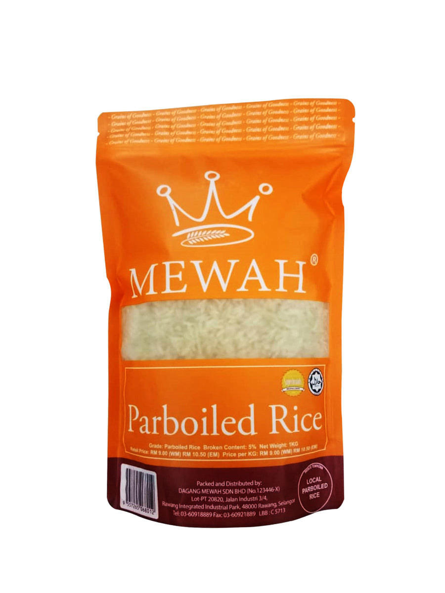 MEWAH PARBOILED RICE 1KG – Village Grocer - Sunway Giza Mall