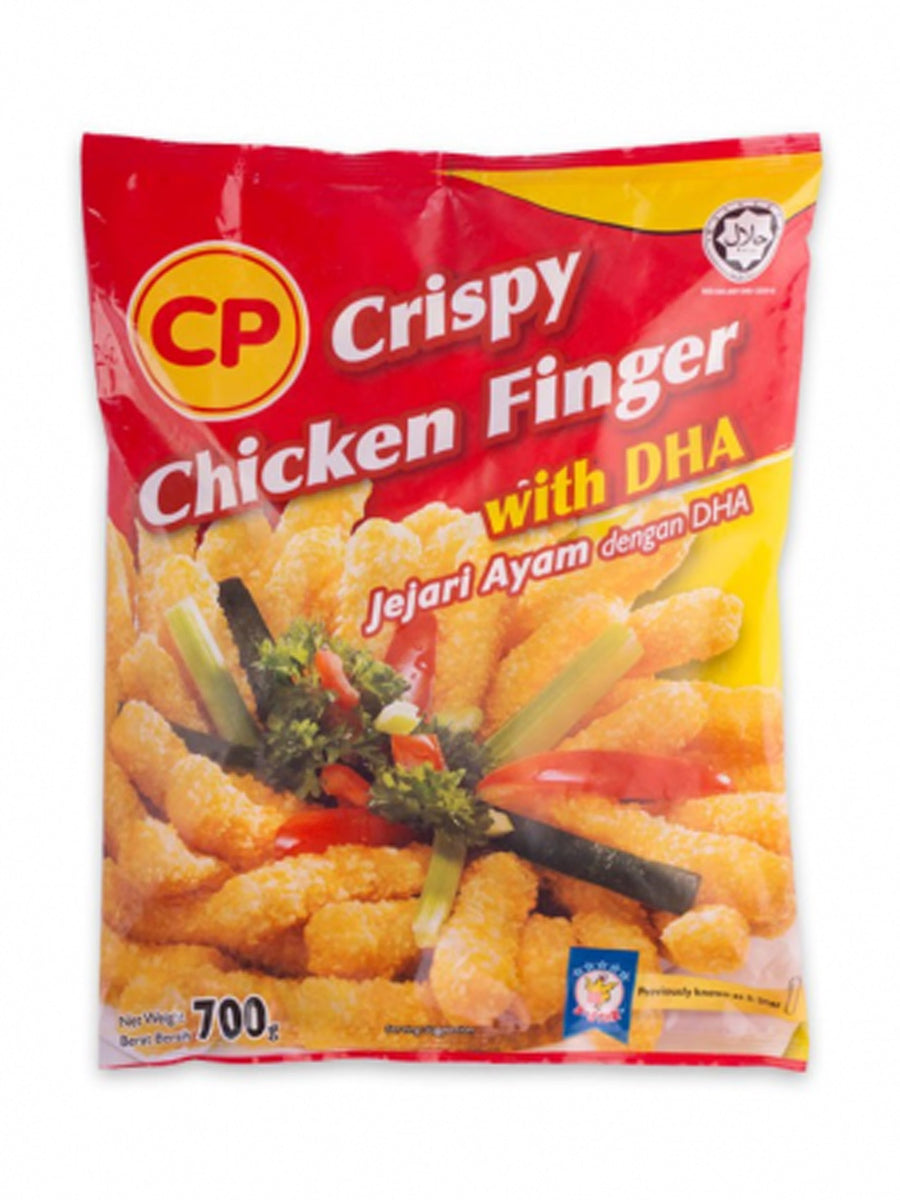 CP CRISPY CHICKEN FINGER WITH DHA 550G – Village Grocer - Sunway Giza Mall