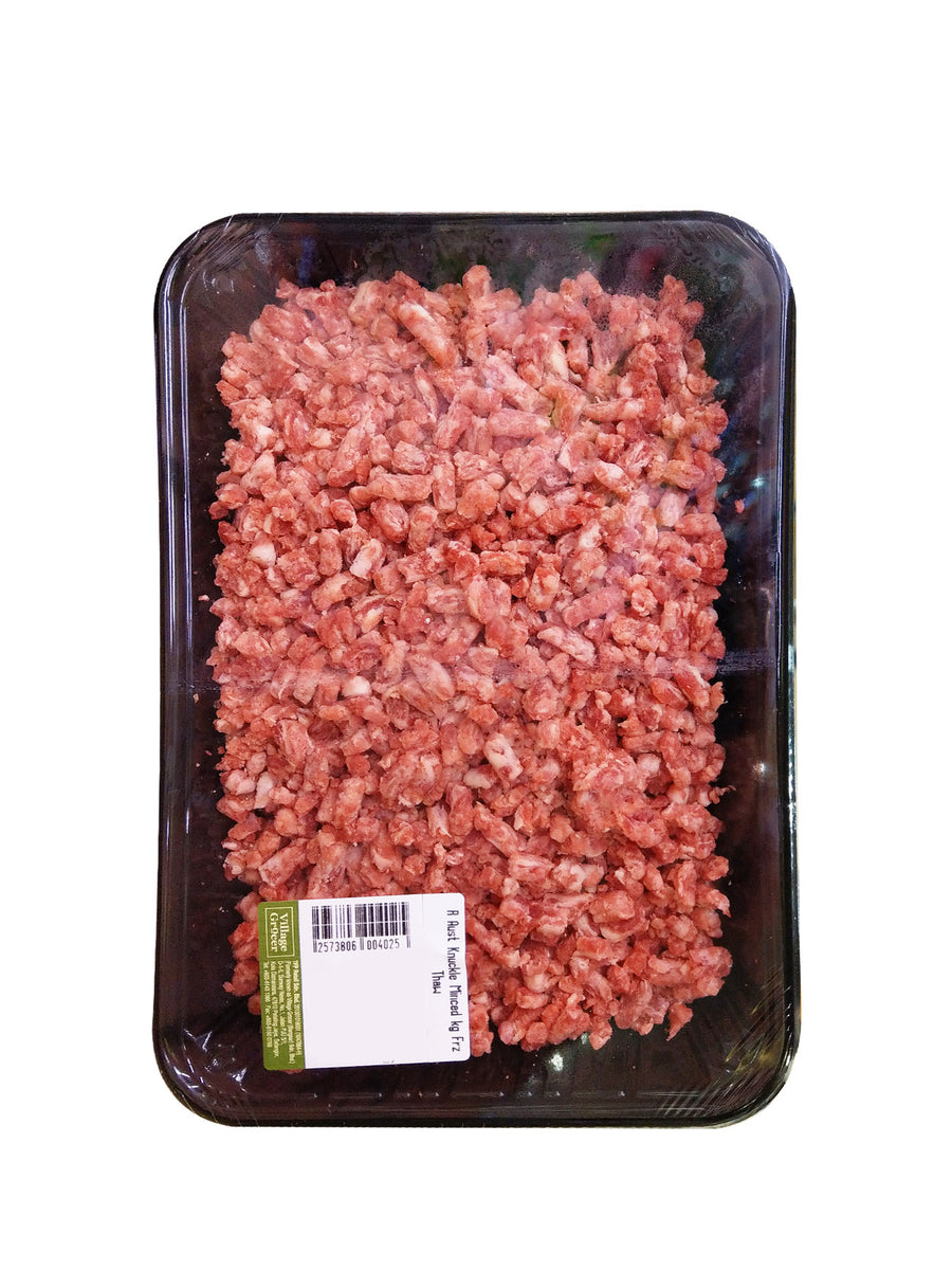 R AUST KNUCKLE MINCED FRZ THAW (+/-500G) – Village Grocer - Sunway Giza ...